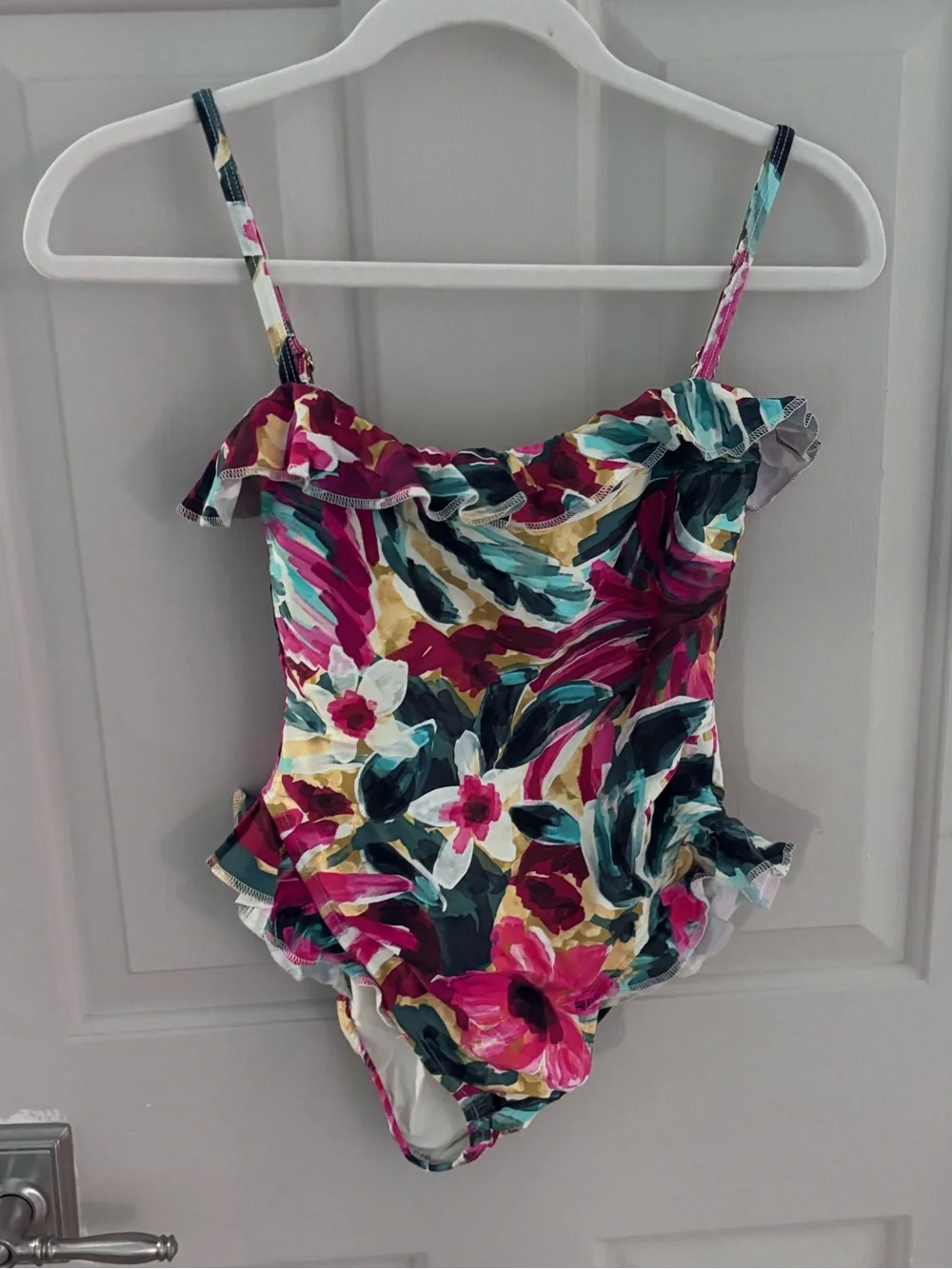 Montce Jacelyn ruffle one-piece swimsuit